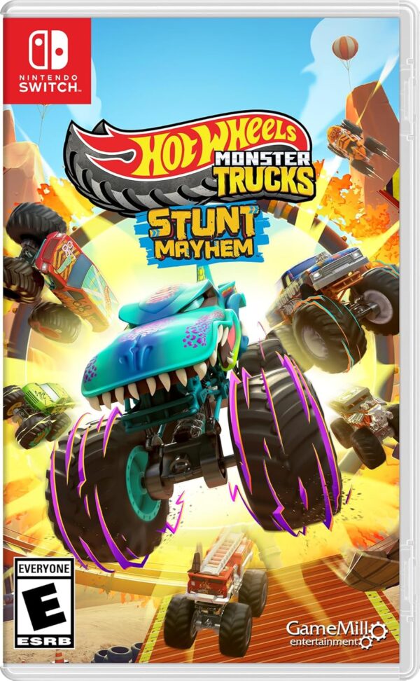 Hot Wheels Monster Trucks  Stunt Mayhem